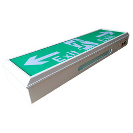 IP20 Fire - retardant Industrial Rechargeable Led Exit Signs for office 220V