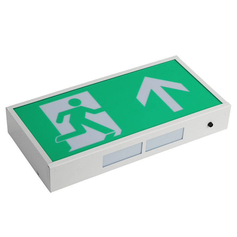 Noodverlichtingsarmatuur met batterijback-up 60 stuks 3014 SMD LED Groene kleur IP20 SL060AM
