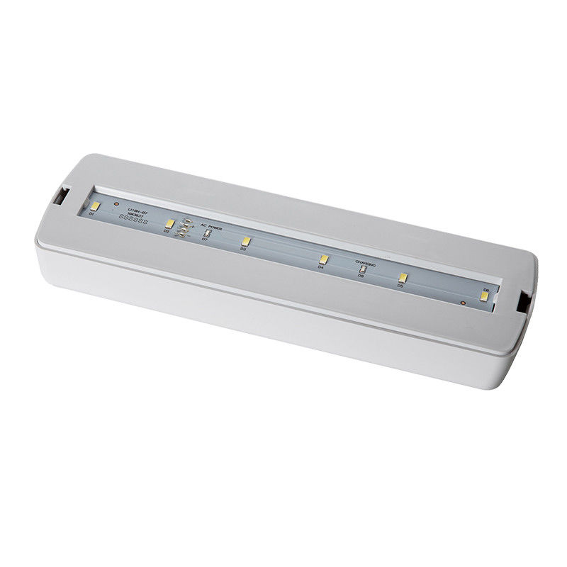 200lm commercieel LED-accu-operatie ingedrukt plafond noodlicht met batterij back-up 6pcs SMD 5730 L116N-B1