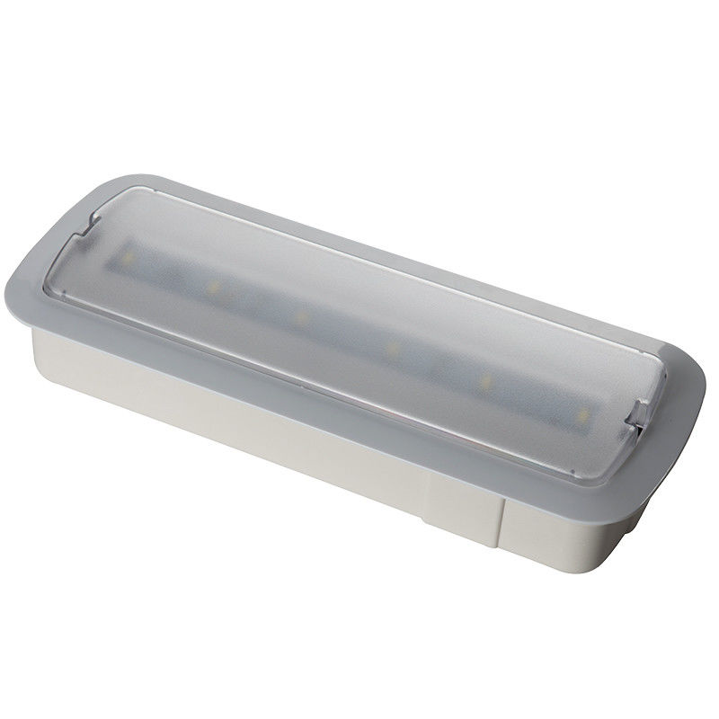 3 uur batterij oplaadbaar wandverzonken nood LED-lamp met batterijback-up zelftest L116M-C1
