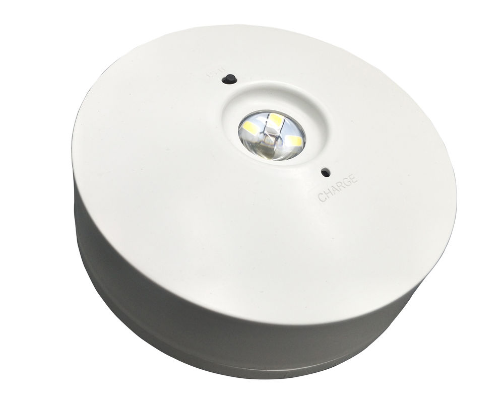 IP20 SMD LED Ronde oplaadbare noodlicht met batterij back-up 3 uur operatie L114N