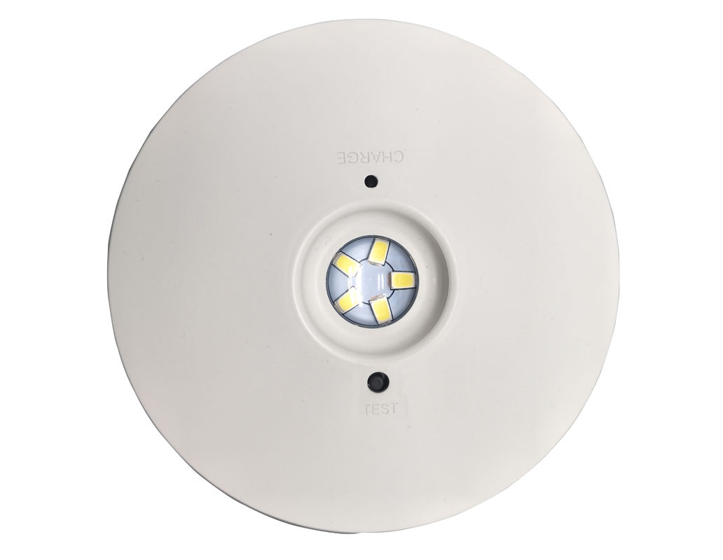 IP20 SMD LED Ronde oplaadbare noodlicht met batterij back-up 3 uur operatie L114N