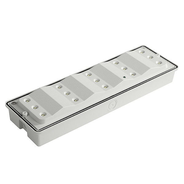Op het oppervlak gemonteerde LED weerbestendige noodluchter IP65 Nickel Cadmiumbatterie 3.6V 0.6Ah EL015AMN