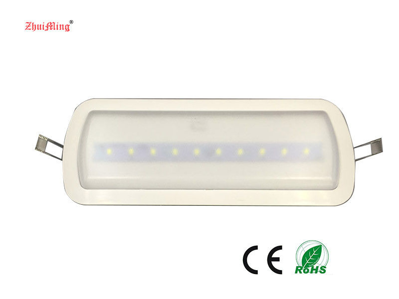 Emergency oplaadbaar LED-lampje met Ni-Cd-batterij en brandwerend ABS voor 3 uur duur