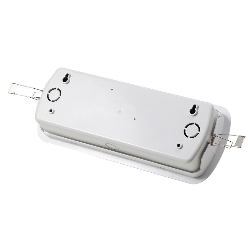 Commerciële IP20 Plafond Inbouw LED Noodverlichting met Batterij Back-up SMD 5730 10 stuks L119N-B