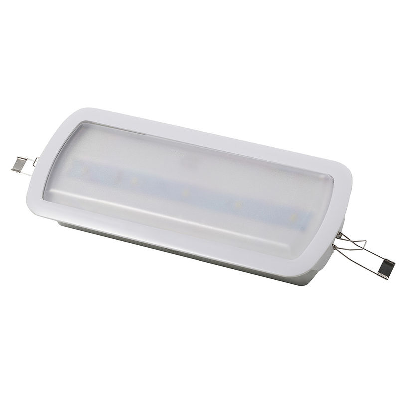 Brandwerend ABS LED noodlicht met 10 stuks SMD 5730 LED en 3,6 V 1,8 Ah Ni-Cd-batterij