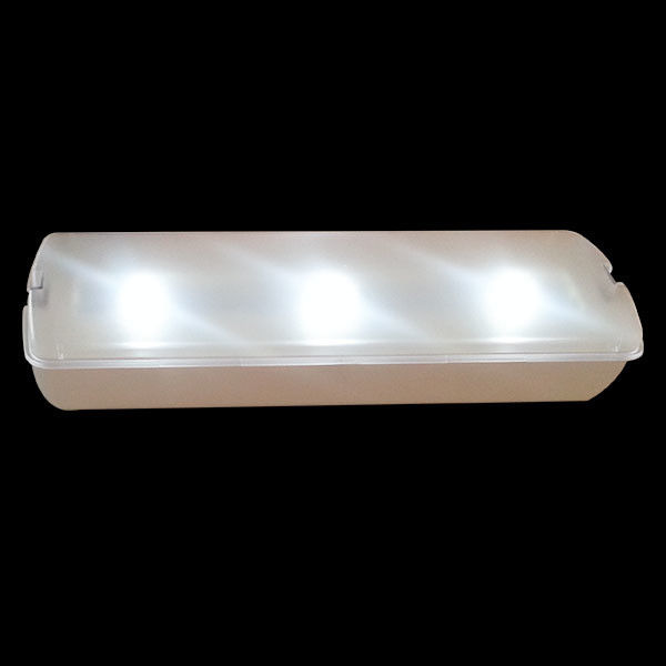 AC-stroom LED Oplaadbare Wand Inbouw Noodverlichting met Batterij Back-up Brandvertragende ABS Behuizing L116M-C