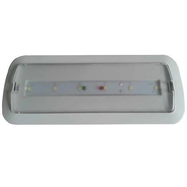 Brandwerend ABS Commercieel LED-plafond noodlicht ingebouwd met batterij back-up 3.6V PS Cover L116N-B
