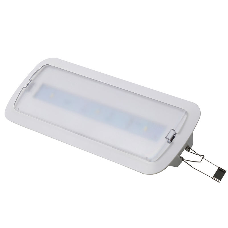 3 stuks SMD 5730 LED Inbouw Noodverlichting met Ni-Cd Batterij 3.6V 0.6Ah voor Meer dan 3 Uur Brandduur