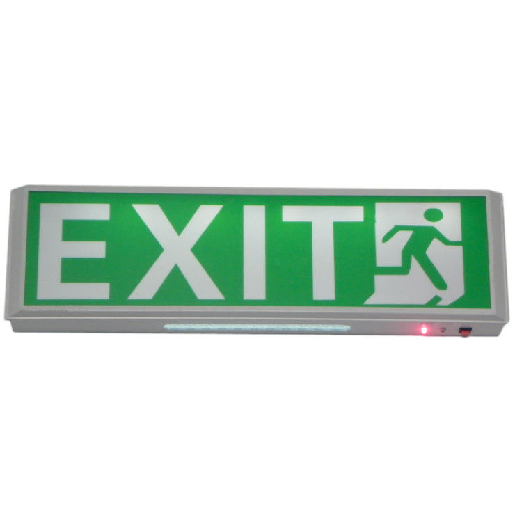 Batterijgevoed 10 stuks DIP LED Nooduitgangsbord IP20 Wandmontage Ni-Cd Batterij SL010AM