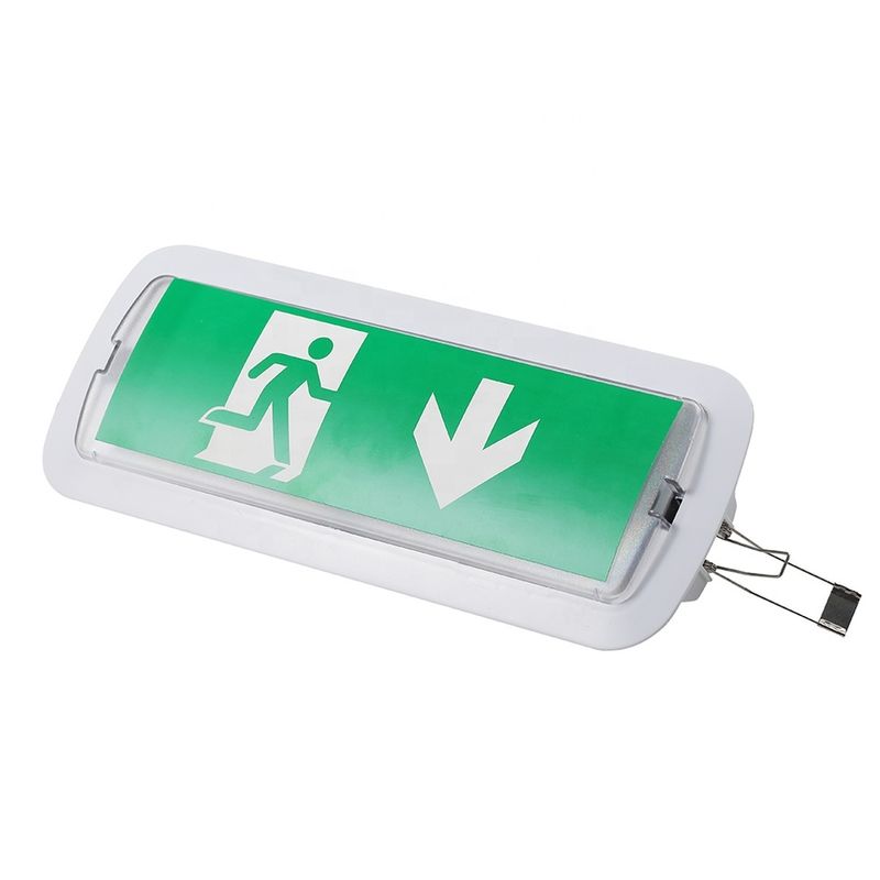 Oplaadbare nood SMD met batterij back-up LED licht IP20 100 lumens 3.6V 600mAh 6000K 6500K