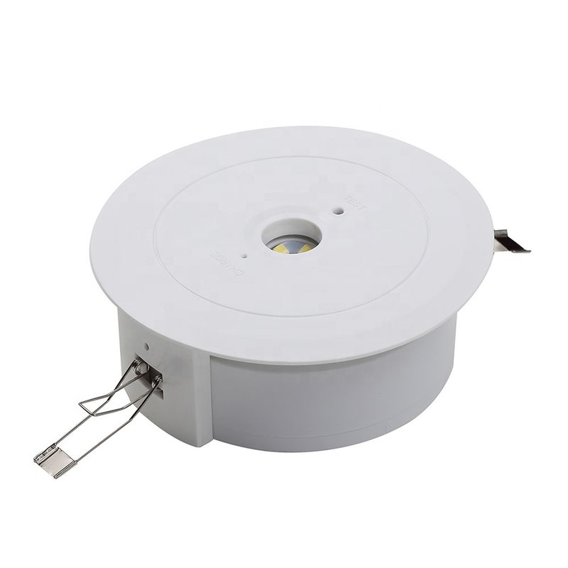 3 Jaar Garantie LED Inbouw Noodverlichting met Batterij Back-up ABS Behuizing IP20 L114MN-B