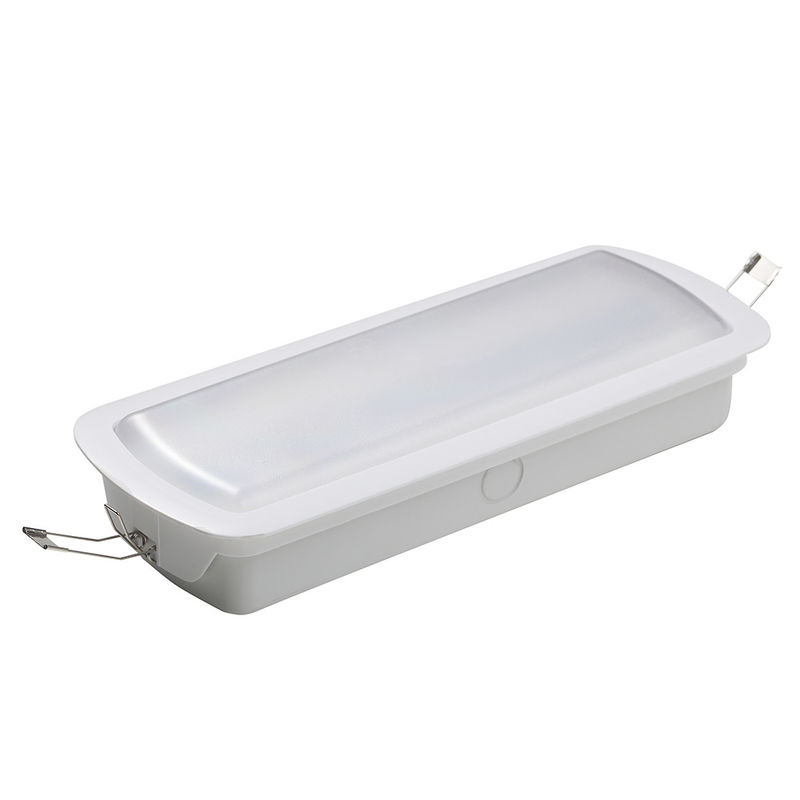 3W Ni-Cd batterij back-up LED ingedrukt plafond noodlicht 200LM IP20 L119MN-B