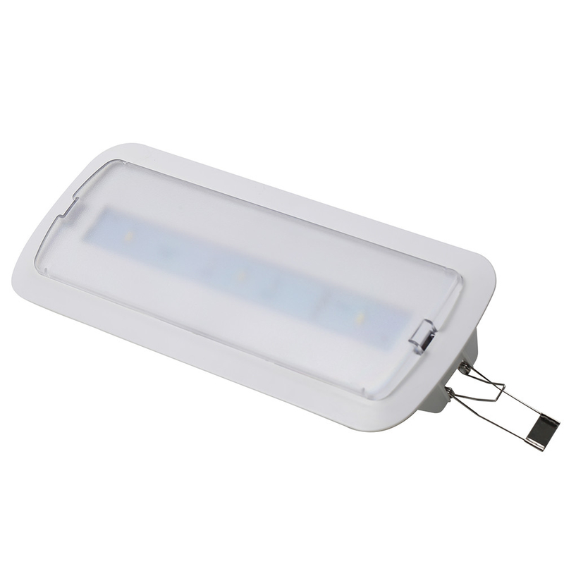 IP20 Ni-Cd-accu-back-up ingedrukt noodlicht met ABS-hoes voor B2B-kopers