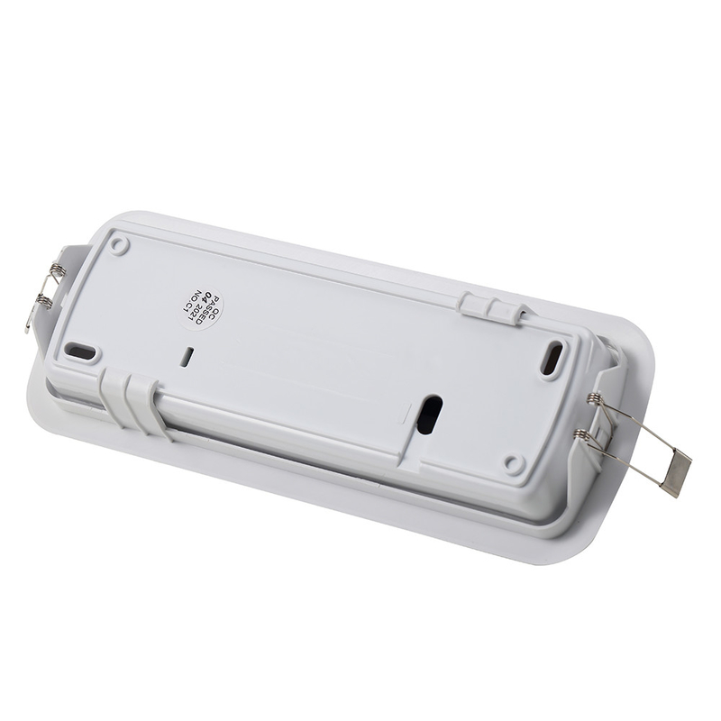 IP20 Ni-Cd-accu-back-up ingedrukt noodlicht met ABS-hoes voor B2B-kopers
