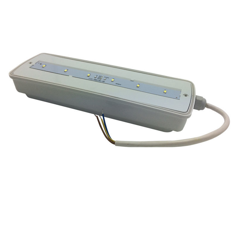 Waterdichte Noodverlichting met Accu IP65 Kunststof Buiten met Batterij Back-up 3 Uur L116N-E