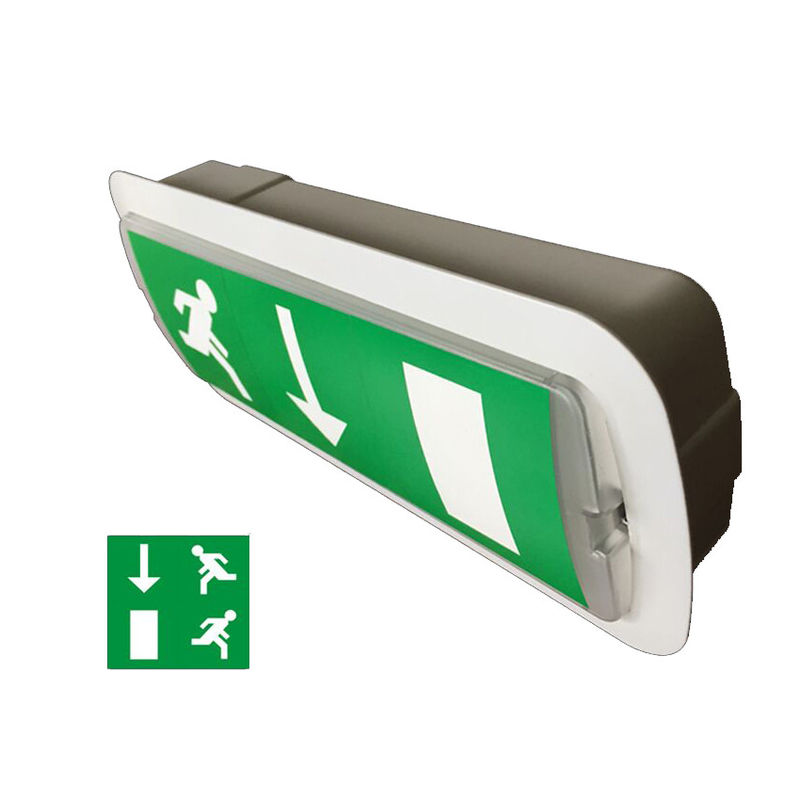 220V 240V Wandinbouw Batterij-aangedreven Oplaadbaar Noodverlichting met Batterijback-up 50Hz 60Hz