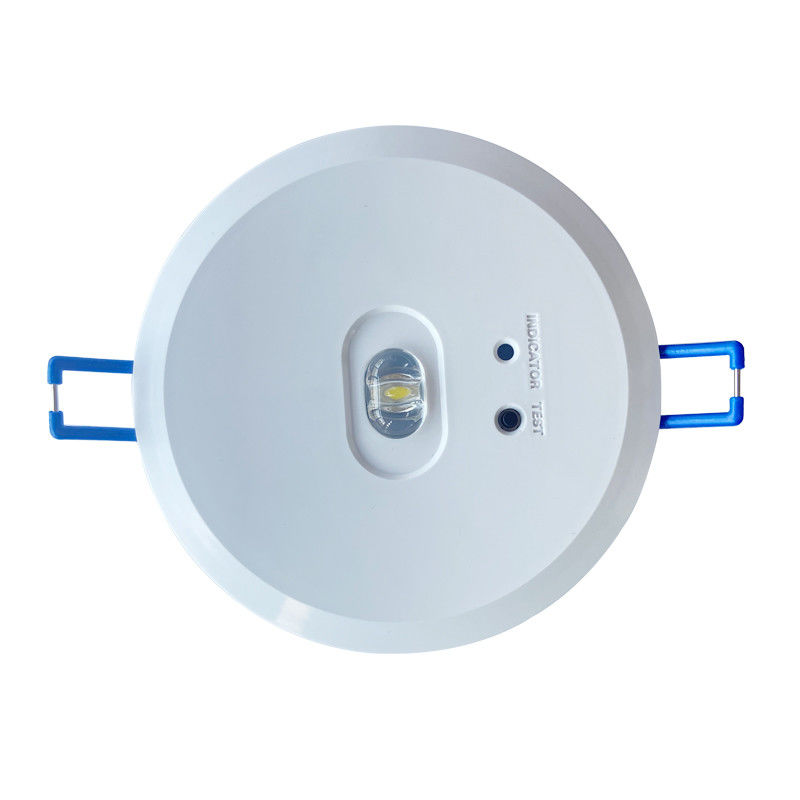Niet onderhouden commercieel ingespannen plafond noodlicht met batterij back-up COB LED Li-ion staal behuizing L118N