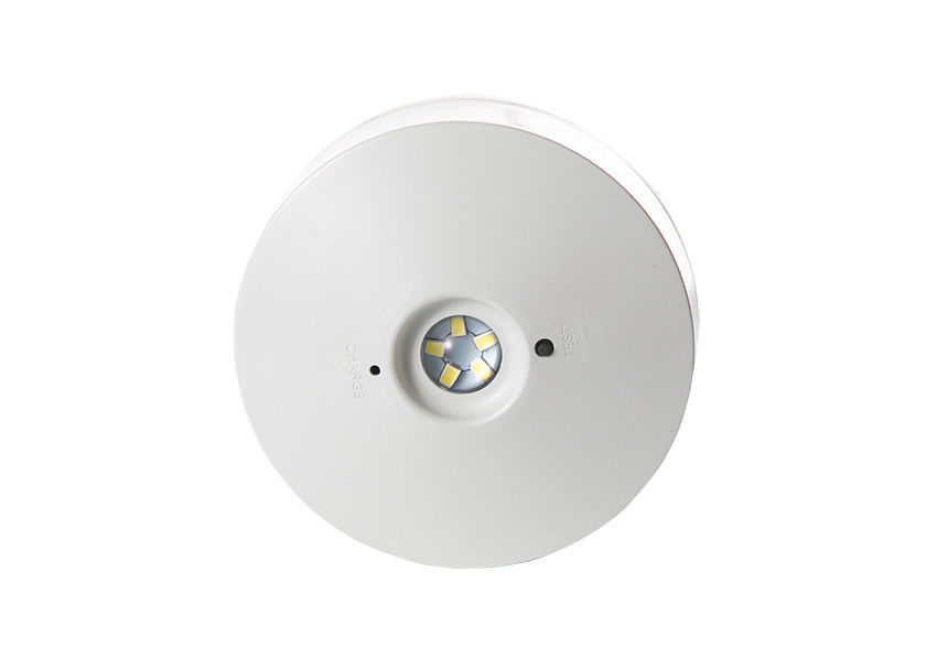 Ronde mini-LED oplaadbaar noodlicht met batterij back-up muur gemonteerd 220V 240V L114N