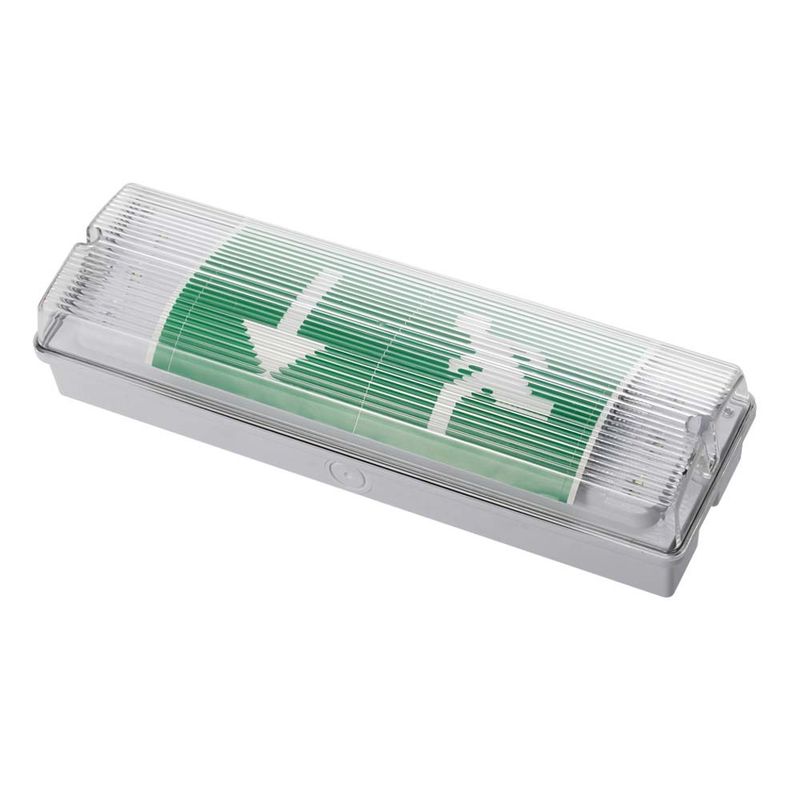 IP65 Waterdicht LED Noodverlichting 3W Natte Locatie Ni-Cd Batterij Back-up 15 stuks 2835 SMD 6500K