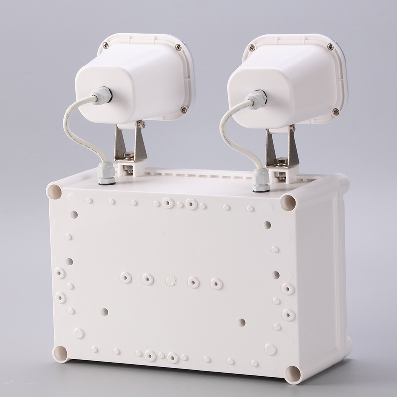 High Lumen 2x6W LED Twin Spot Emergency Light with 3-Year Warranty and 50000 Hours Lifespan