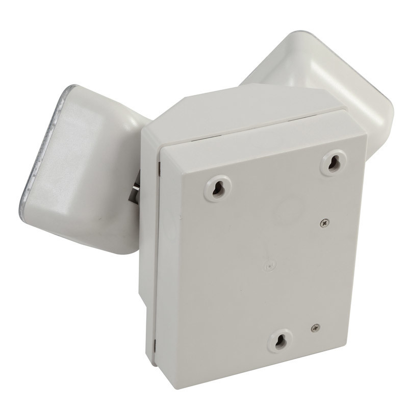 6W Twin Spot LED Noodverlichting 6500K 3.6V 3.0Ah Ni-Cd Batterij PC Behuizing IP20