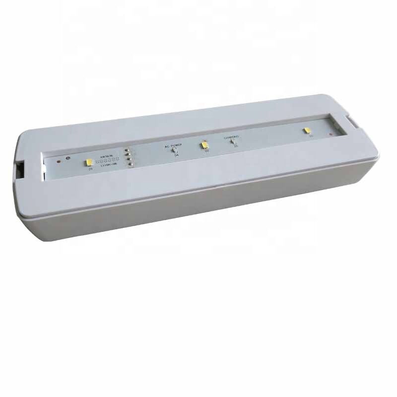 3W muur gemonteerd plafond ingedrukt LED oplaadbaar noodlicht 3 jaar garantie 180 minuten back-up
