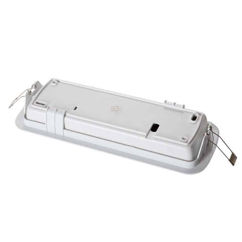 Plafond ingebouwde ingebouwde batterij LED oplaadbaar noodlicht met batterij back-up 3 uur IP20