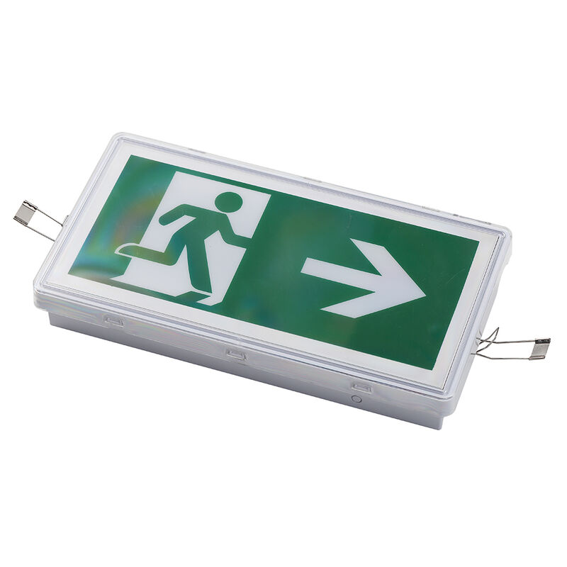 Nooduitgangbord Licht Plafond Inbouw Ni-Cd Batterij IP65 Nominale 5730 SMD LED