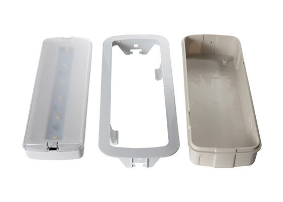 Inwendige 220V wand ingebouwde standby LED noodlicht met batterij back-up 3 uur operatie L116M-C