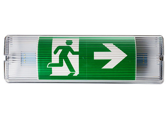 Waterdicht noodlicht met 3 uur werking voor buitenste ABS-behuizing en -plaat
