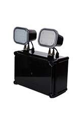 IP65 Waterdichte 2x4W Twin Spot Noodverlichting met 3 Jaar Garantie en Twin Head LED Noodlamp