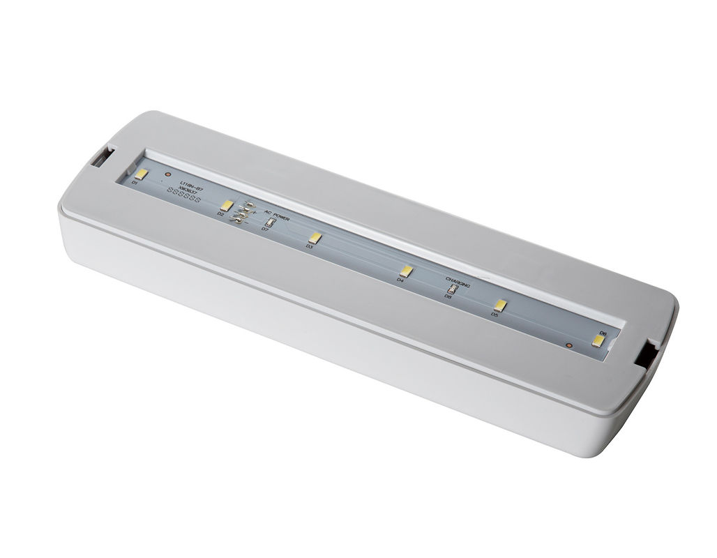 Batterijgevoede Matglazen LED Noodbuislamp voor Plafondinbouw met Batterijback-up en Netvoeding L116M-B