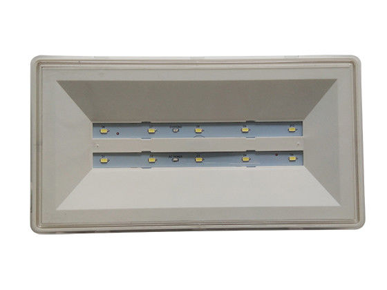 Waterdichte LED Plafond Inbouw Noodverlichting met Batterij Back-up Bulkhead PC Behuizing IP65 EL015DN