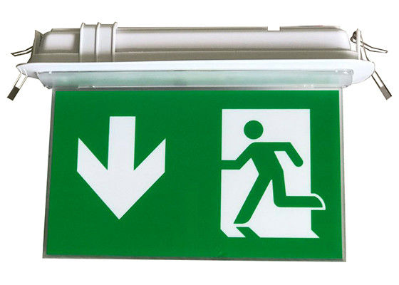 Navulbare Led Dubbel - Zijsignage van de Noodsituatiebatterij In werking gestelde Uitgang