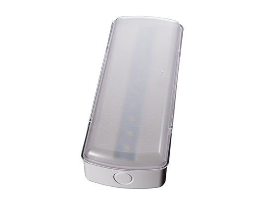 Inwendige 5W LED noodlicht Frosted Cover Wall Test Button L119N-A