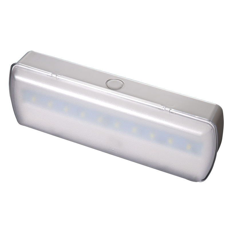 Inwendige 5W LED noodlicht Frosted Cover Wall Test Button L119N-A