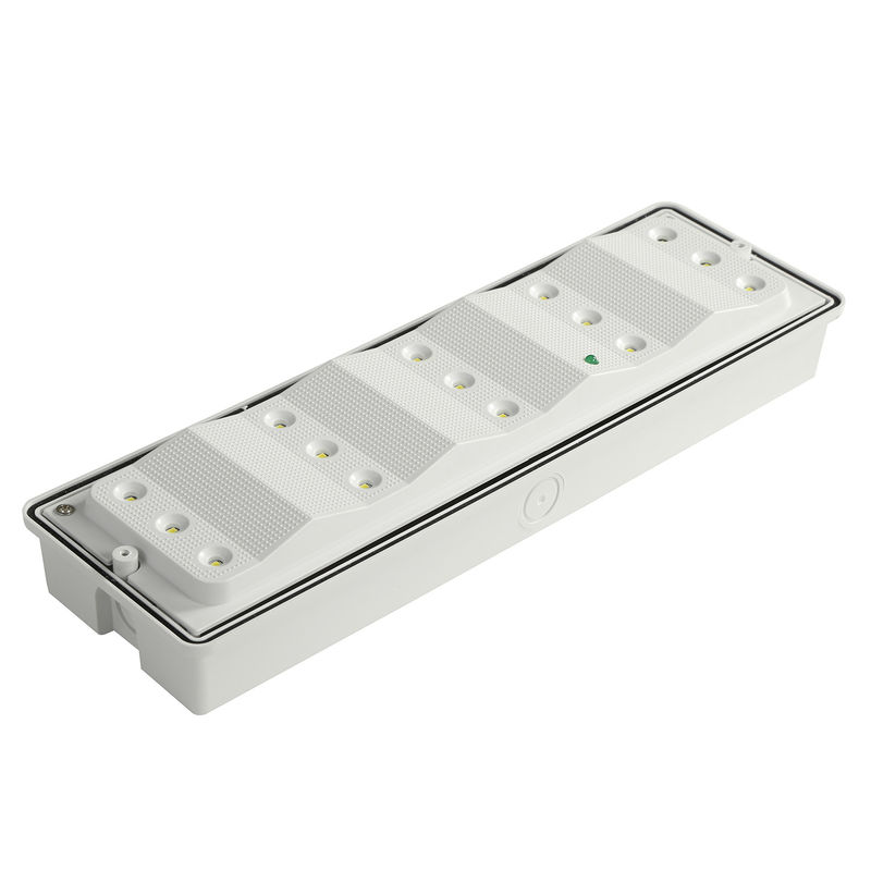 Waterdicht LED Noodverlichting Brandvertragende ABS Behuizing Natte Locatie 15 stuks 2835 SMD IP65 L102M