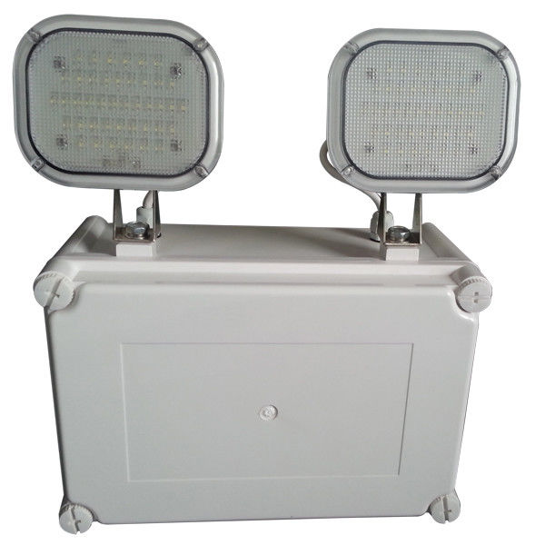 Twin Spot LED waterdicht noodlicht IP65 Ni-Cd Wet Location Battery Operation L107N