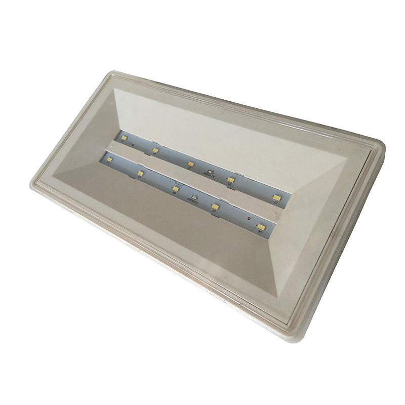 220V onderhoudend waterdicht LED noodlicht IP65 natte locatie ABS behuizing Ni-Cd L212N