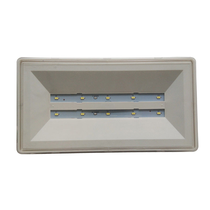 220V onderhoudend waterdicht LED noodlicht IP65 natte locatie ABS behuizing Ni-Cd L212N
