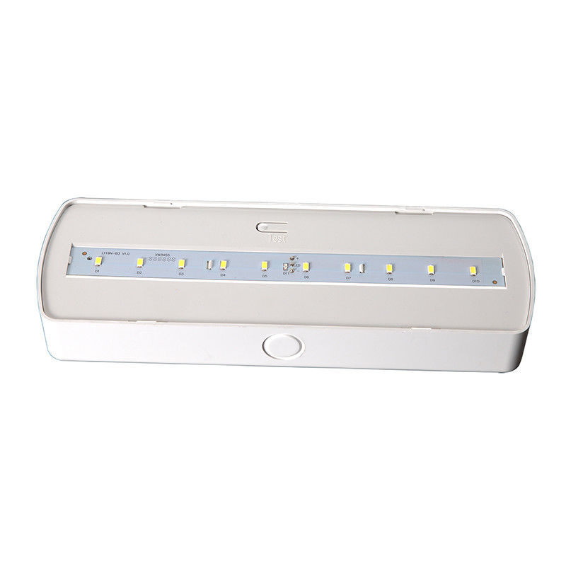 Brandwerend ABS LED noodlicht met 10 stuks SMD 5730 LED en 3,6 V 1,8 Ah Ni-Cd-batterij