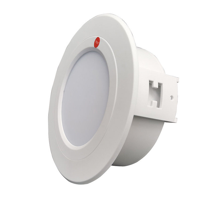 Batterij-aangedreven commerciële verzonken LED noodverlichting met batterijback-up ABS-behuizing L128N