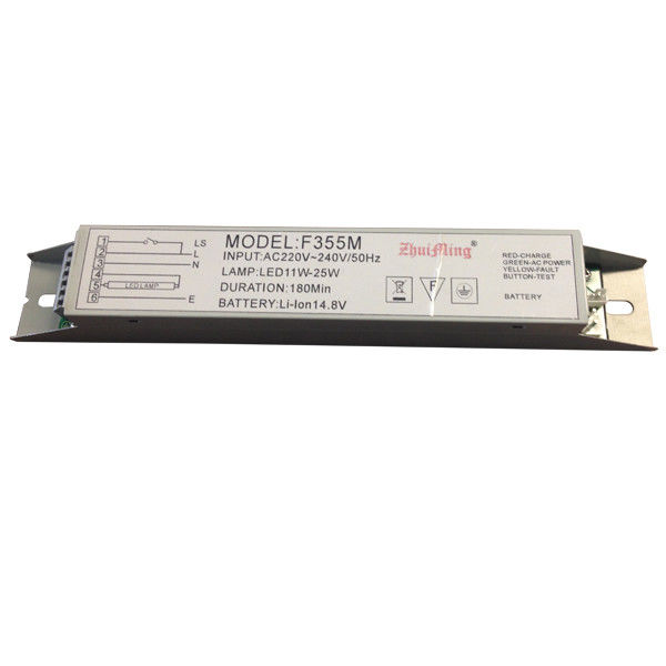 Batterijgevoede Noodverlichting Voeding met Li-ion Batterij 14.8V 6.0Ah en Zelf-test Functie voor Meer dan 3 Uur Gebruiksduur