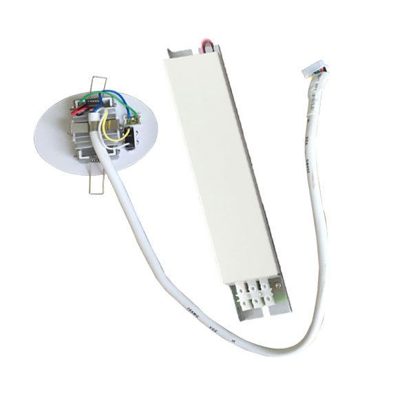 Witte 1W SMD LED Inbouw Noodverlichting 220V Commerciële Gebouwen IP20 met Batterijback-up