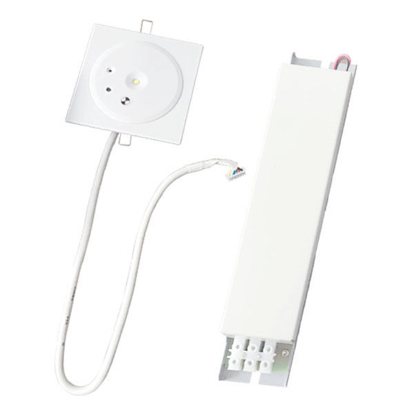 Custom IP45 Niet Onderhouden 1W LED Oplaadbaar Verzonken Noodverlichting voor Plafond met Batterijback-up PC Plaat