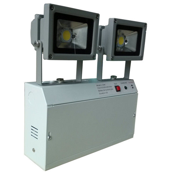 Commerciële gebouwen Zelftest Twin Spot Emergency Light Fixture 2x10W COB LED L109N-2