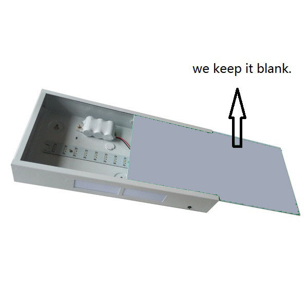 3 Uur Werking SMD LED Nooduitgang Verlichting Wandmontage IP20 Ni-Cd Batterij L201M