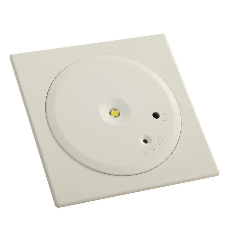Op maat gemaakte SMD 3W plafondvergrendeld LED nooddownlight Batterij back-up Ni-Mh 3.6V